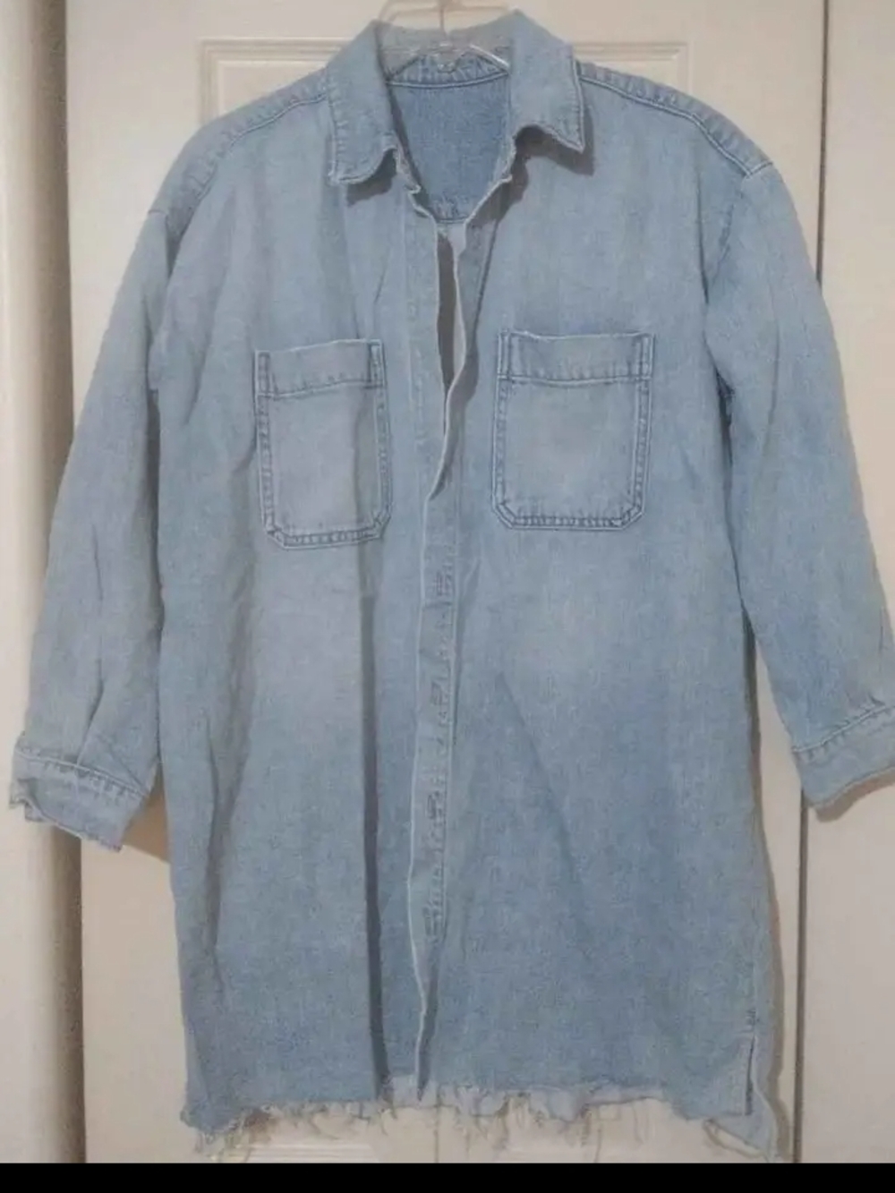 Source Unknown Light Blue Denim Jean Jacket